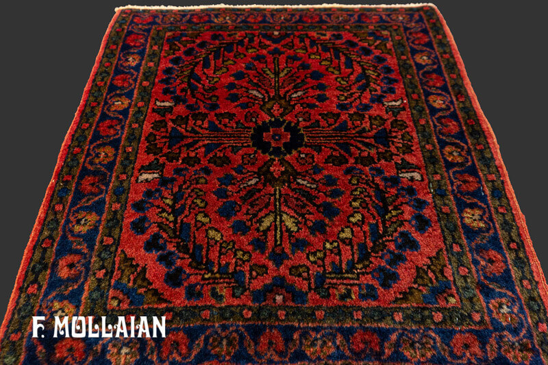 Pair of Antique Persian Small Saruk Rugs n°:53671899